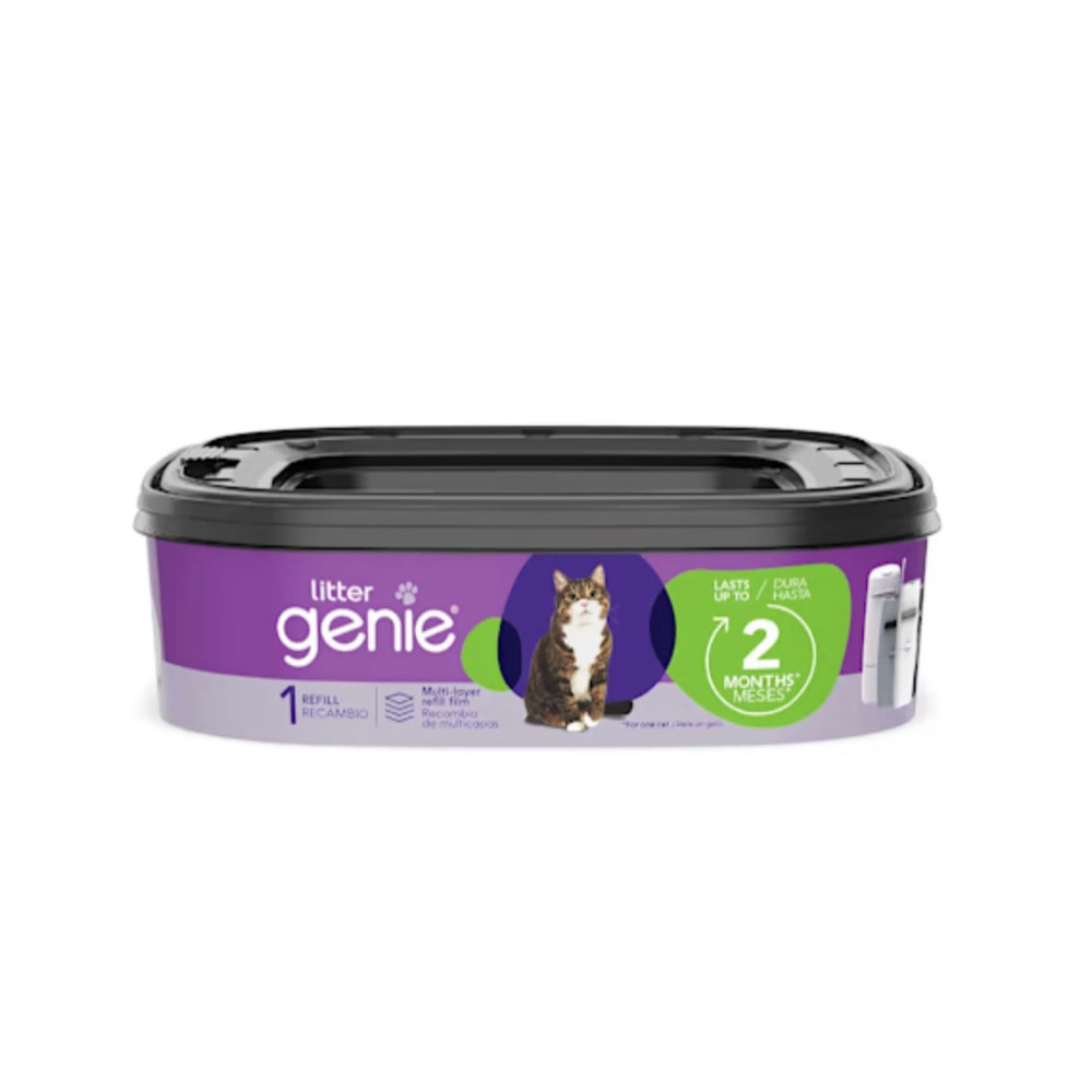 NEW Litter Genie Standard Refill Purple/Black Pet Supplies
